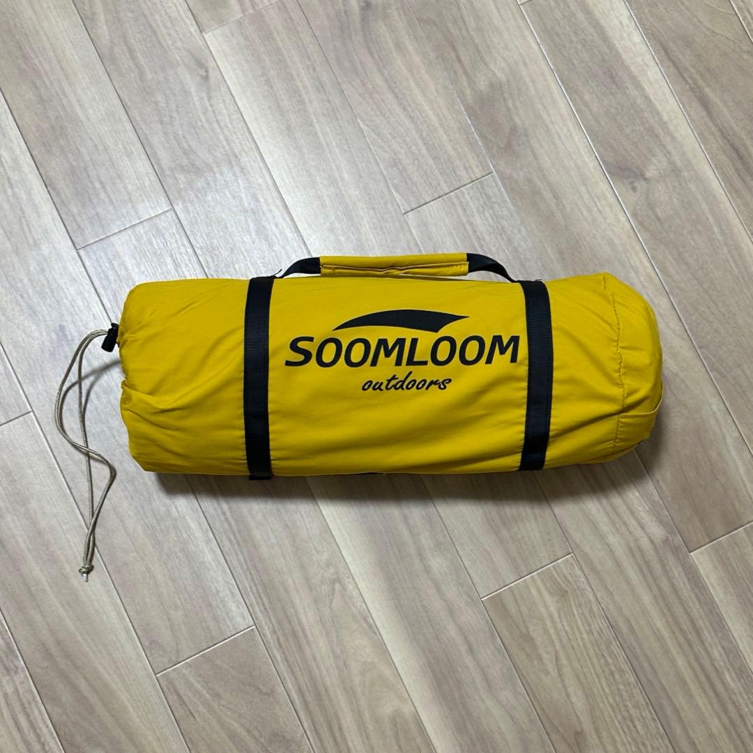 SOOMLOOM イエロー　TCヘキサタープ