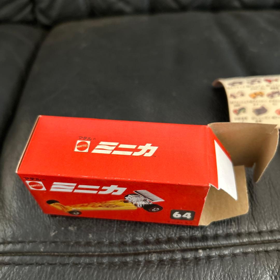 希少 レア マテルのミニカ 64 インフェルノ　当時物　赤箱 未使用