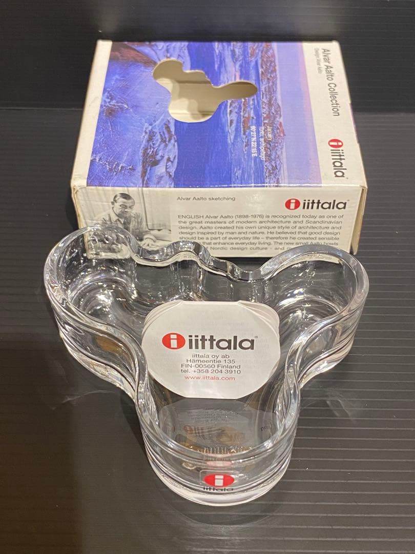 【廃番】新品アアルトコレクションAALTOボウル 98mm クリア