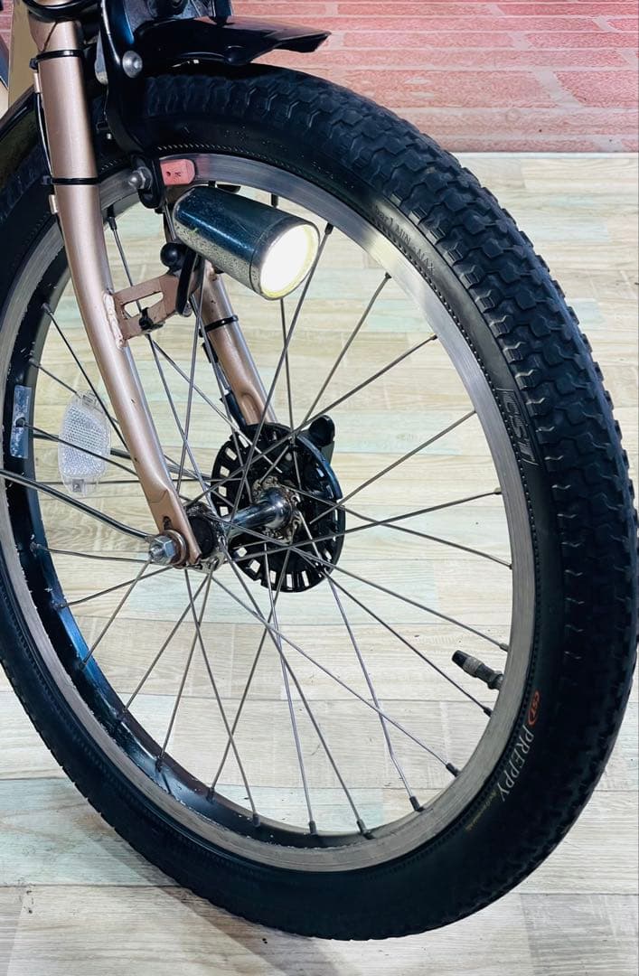 ZK3755 電動自転車 ブリヂストン アンジェリーノ 子供乗せ 20インチ
