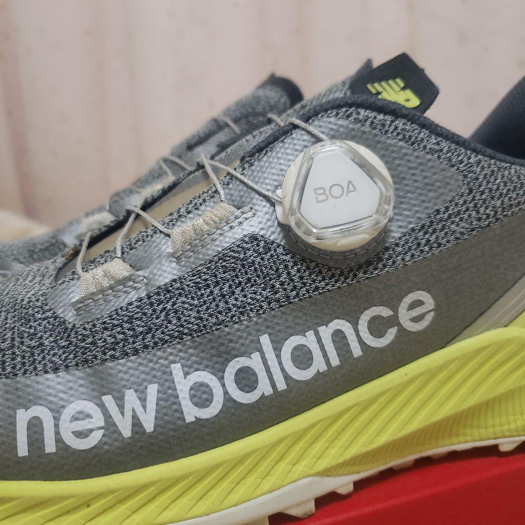 new balance トレイルランニングシューズ BOAシステム