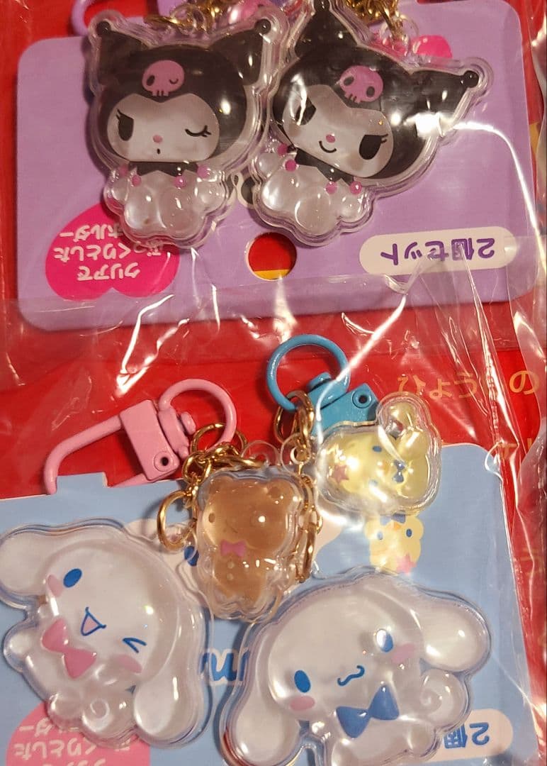 サンリオ　お揃いニコにこ　キーホルダー　６種　コンプセット