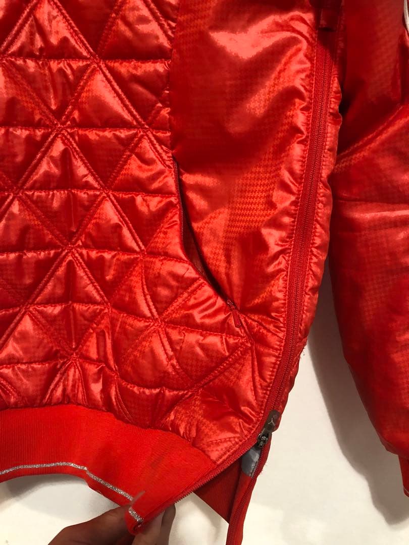 美品　PUMAゴルフ　レディース　キルティング　アウター