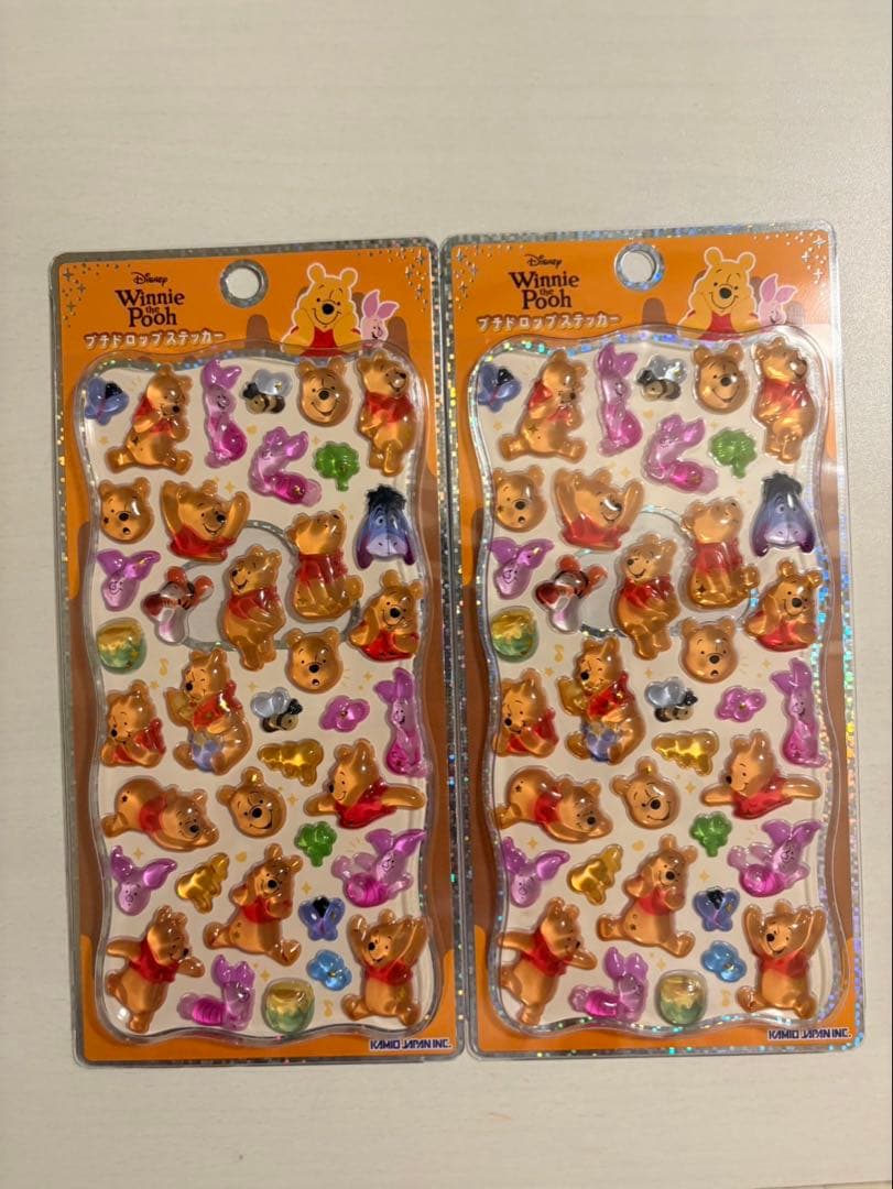 【正規品】ディズニープチドロップステッカー　3種