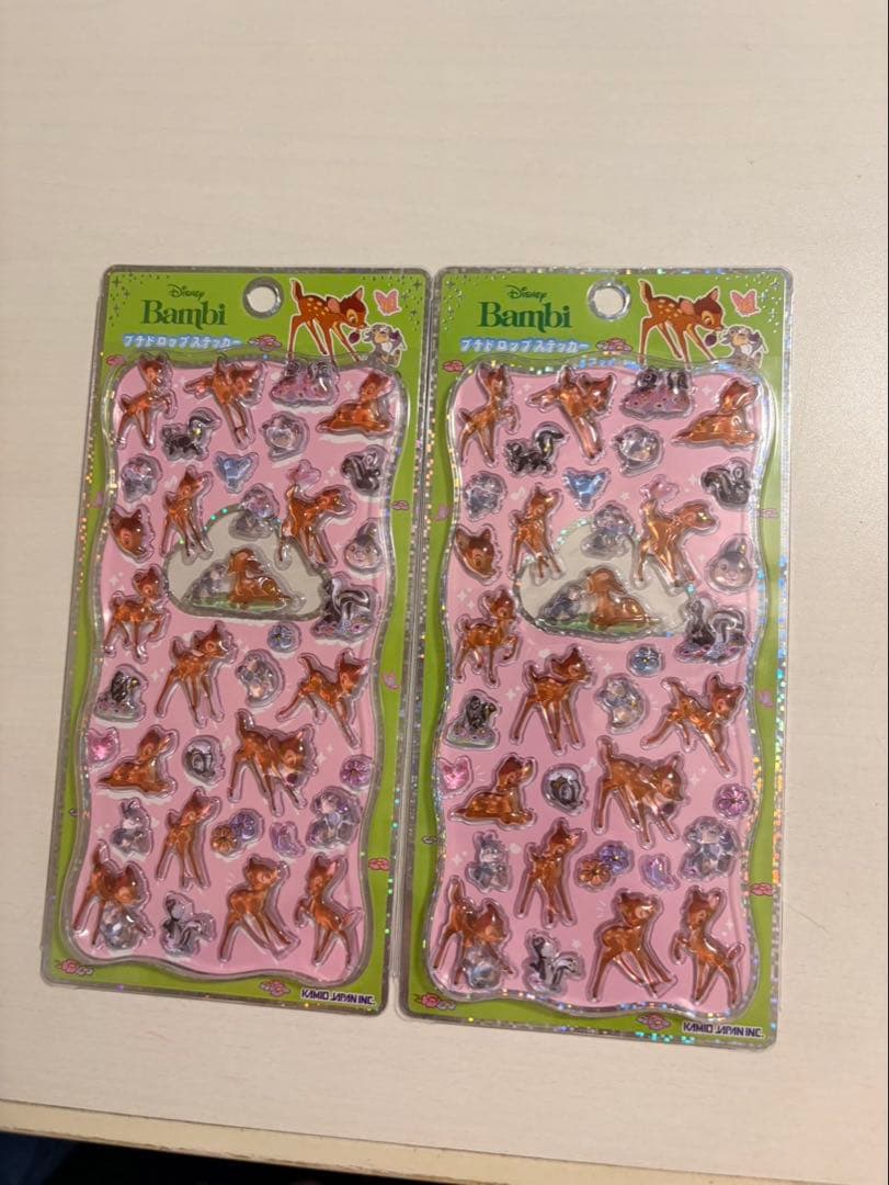 【正規品】ディズニープチドロップステッカー　3種