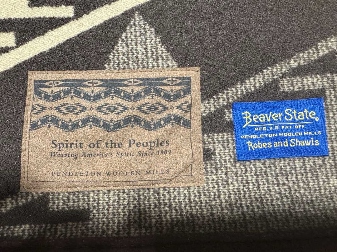 極美品 レア柄 PENDLETON ペンドルトン 大判 ブランケット