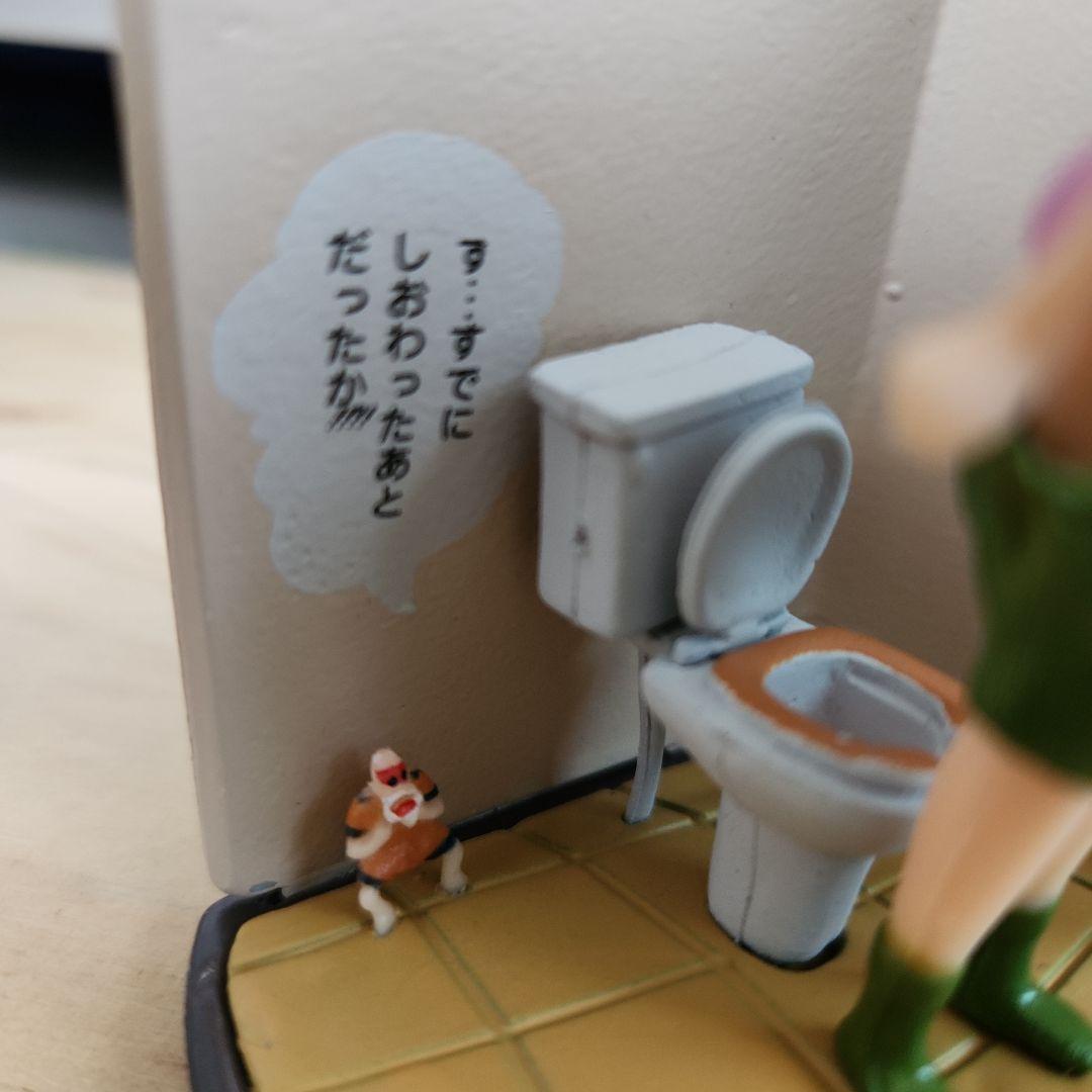 ブルマ　トイレ　シーン