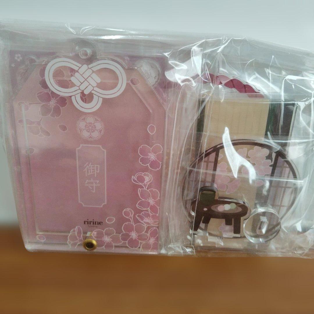 フクヤ　お守りミニアクリルフレーム　桜・藤セット