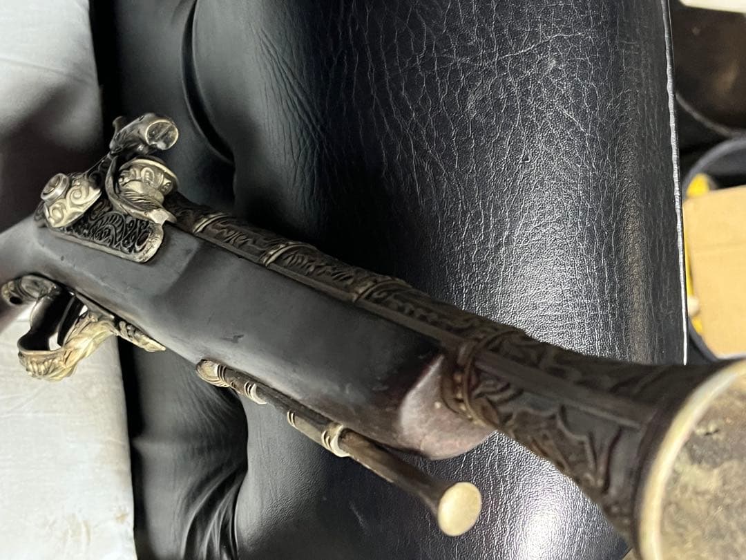 西洋火縄銃装飾銃古式銃 パイレーツカリビアン ジャックバロウ レプリカ銃 玩具