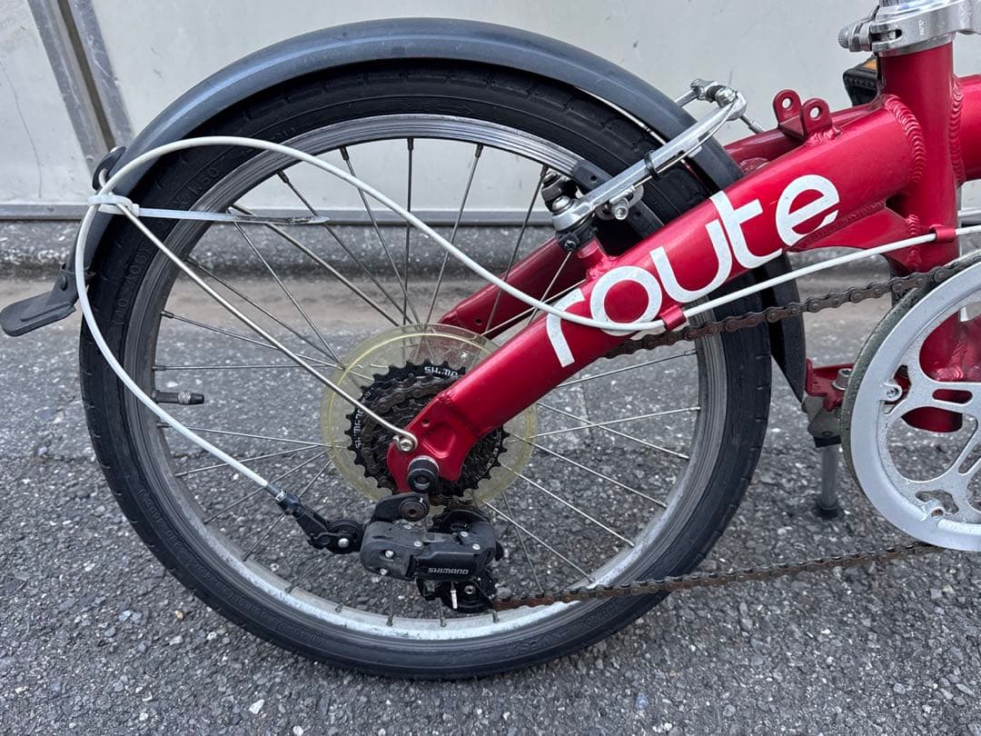 【都内配送可】DAHON Route ダホン ルート 折り畳み自転車 20インチ
