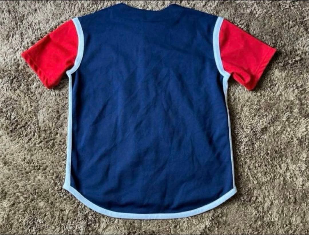 00年代 TRUEFAN MLB ボストン レッドソックス ベースボール シャツ
