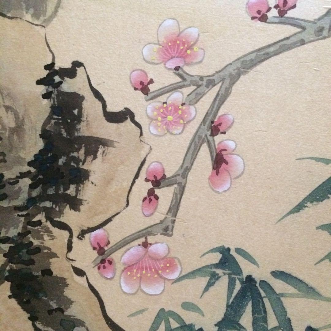 中国絵画 絹本 額装用 裏打ち済み　猫の刺繍額　中国工芸