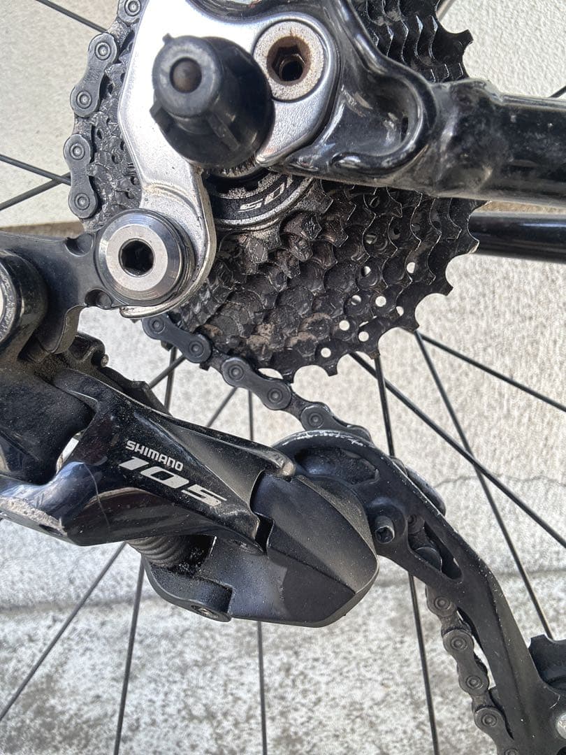 ロードバイク Bianchi105 ブラック