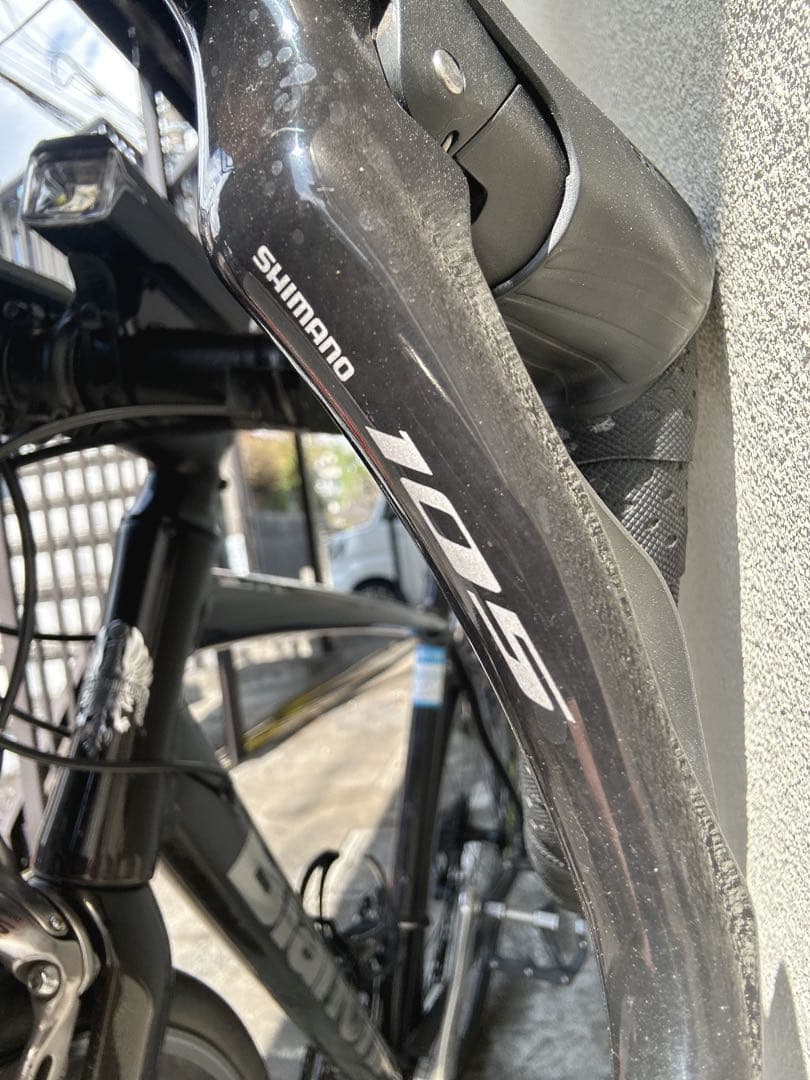 ロードバイク Bianchi105 ブラック