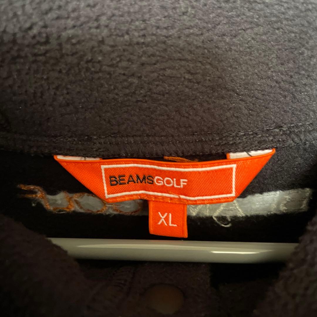 BEAMS GOLF フリースパーカー XL