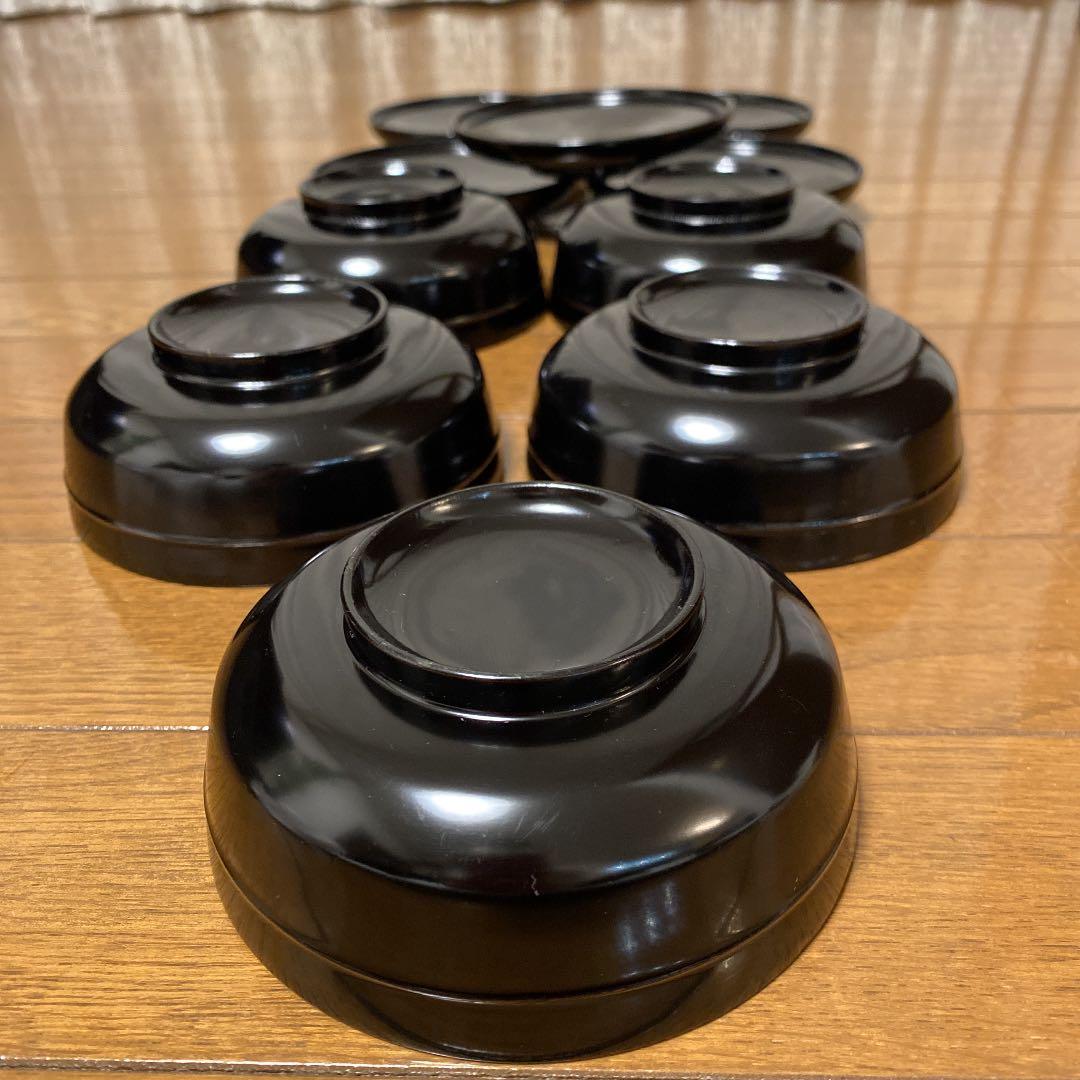 輪島塗 木製 本漆器 被せ蓋 懐石煮物椀