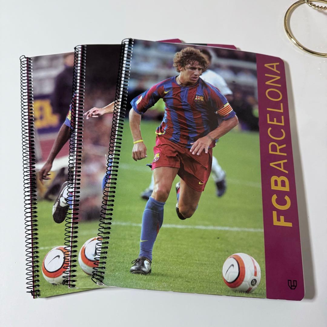 FC BARCELONA 巾着 サッカーノート 4pcs.