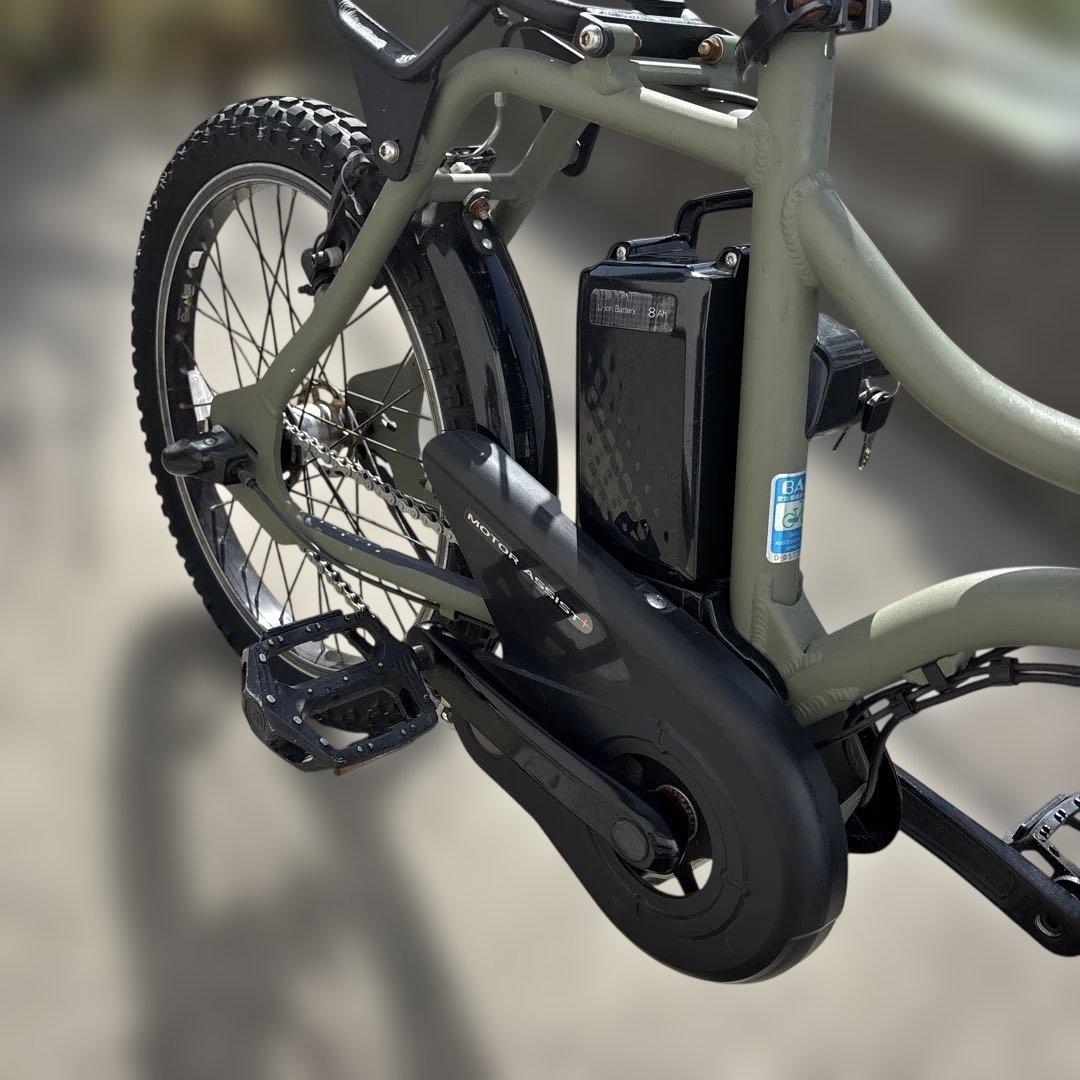 パナソニック EZオリーブグリーン 電動アシスト自転車