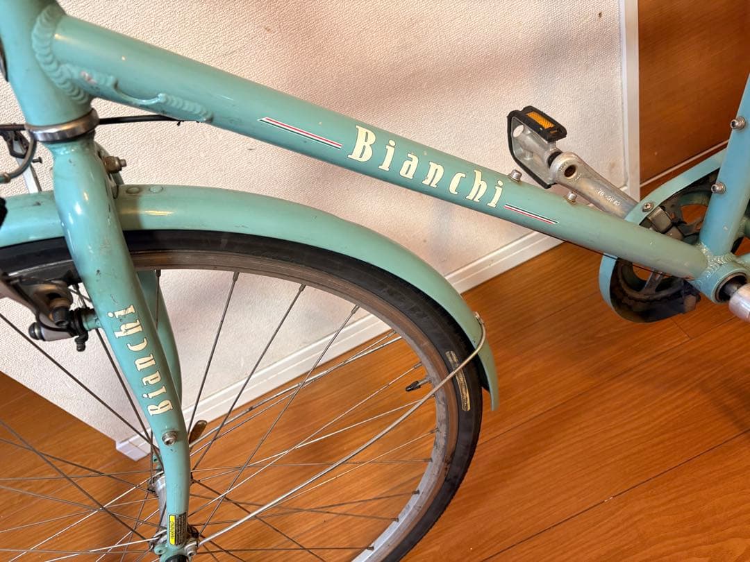 Bianchi Primavera チェレステ 700C キャリア付 ALTUS