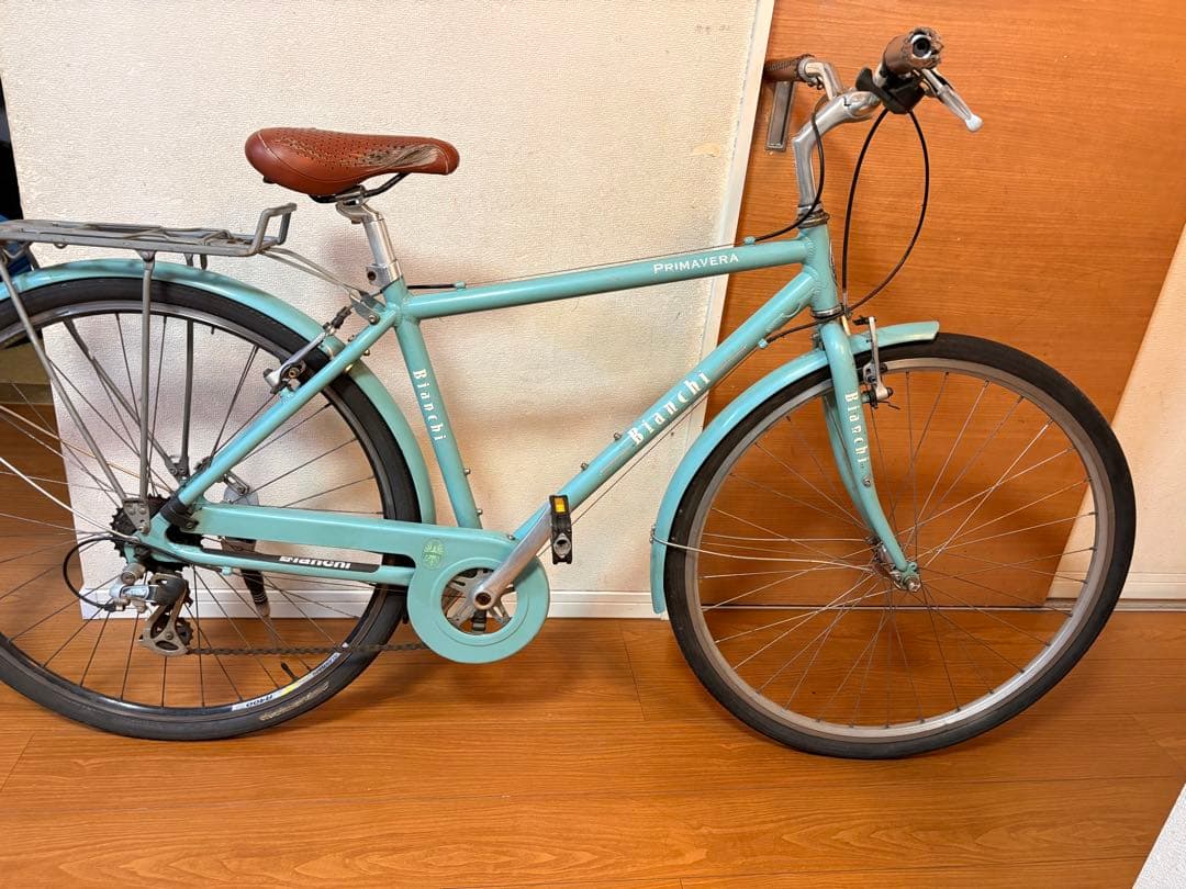 Bianchi Primavera チェレステ 700C キャリア付 ALTUS