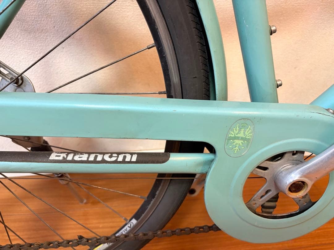 Bianchi Primavera チェレステ 700C キャリア付 ALTUS