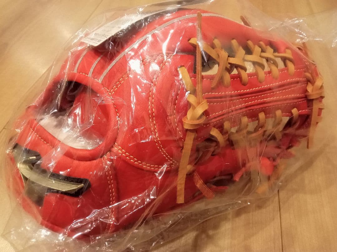 （未使用）ミズノ ジュニア軟式グローブ（右投用）