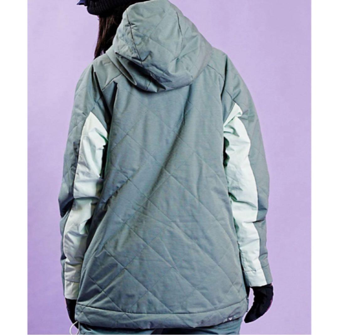 送料無料 新品 ROXY RADIANT LINES OVERHEAD L GR