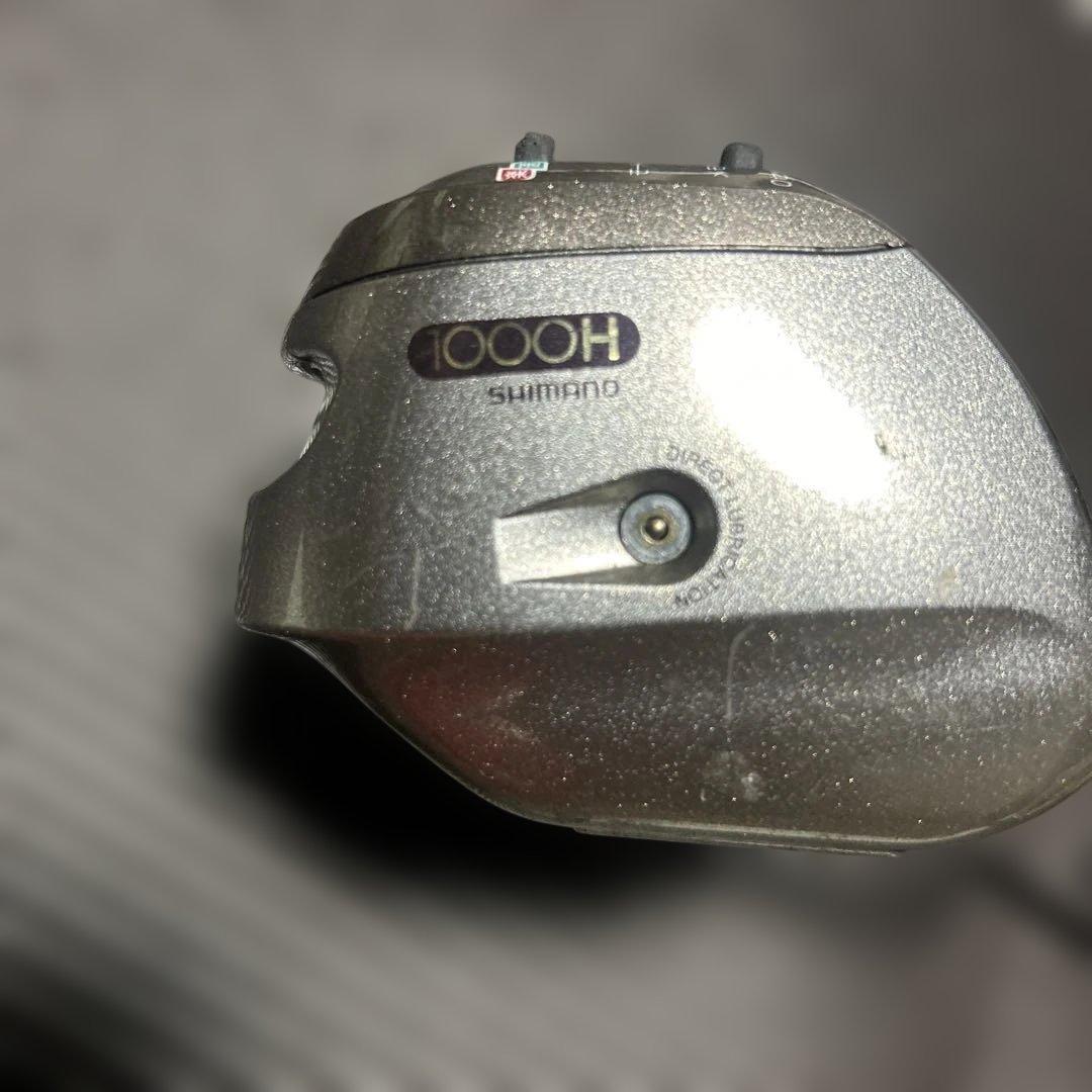 SHIMANO 1000Hデジタル電動リール カラフルライン付き