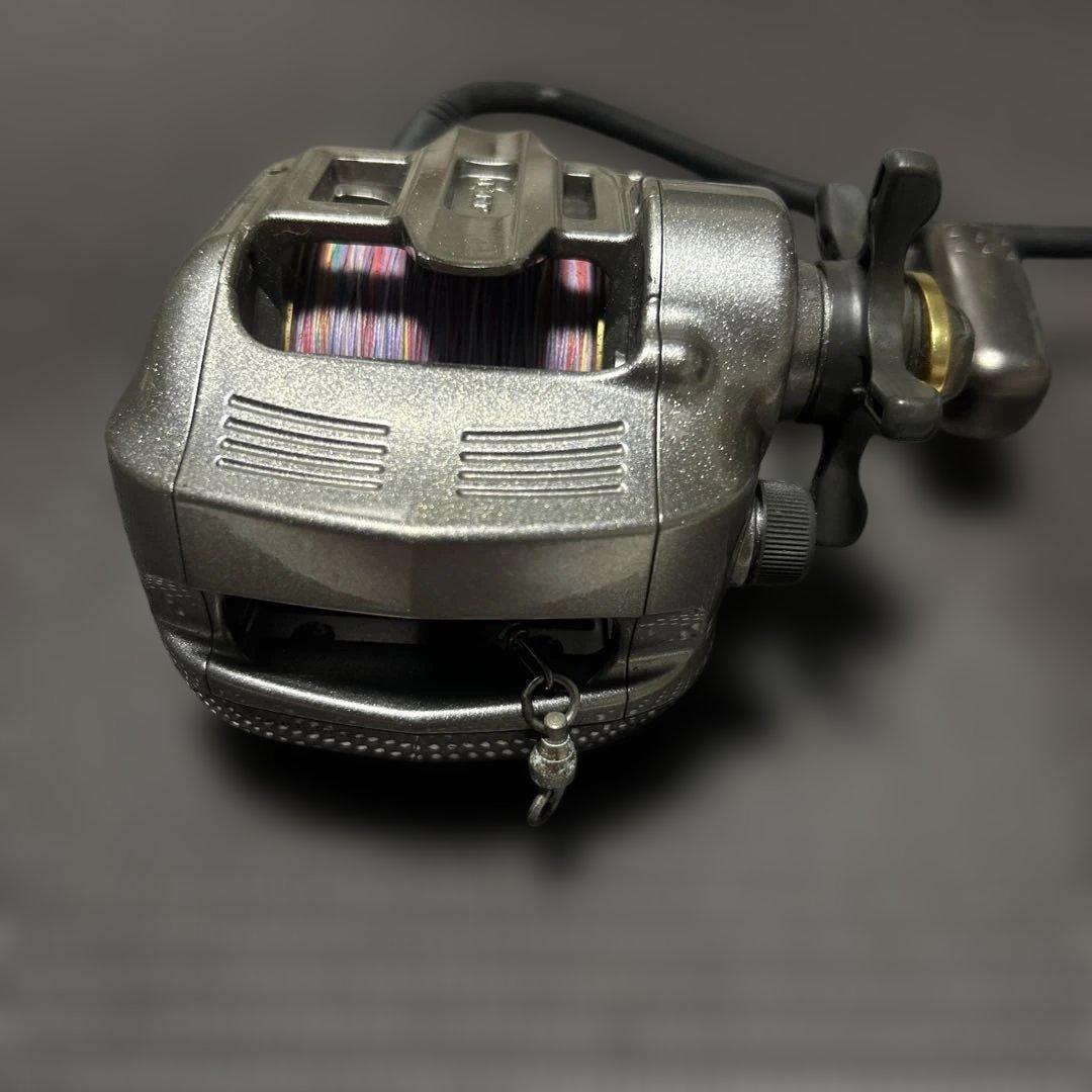 SHIMANO 1000Hデジタル電動リール カラフルライン付き