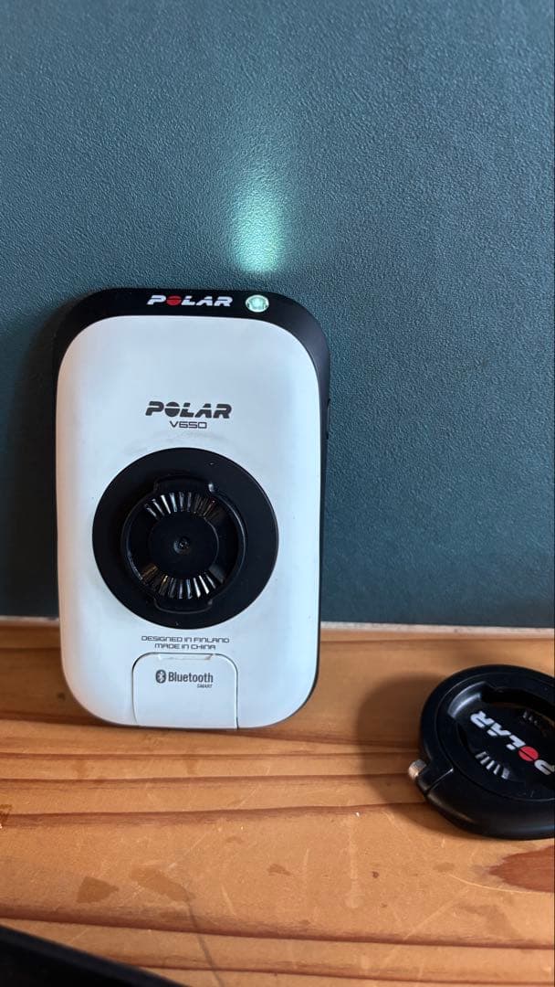 POLAR ポラール V650 純正マウントセット　日本語GPSサイコン　 美品