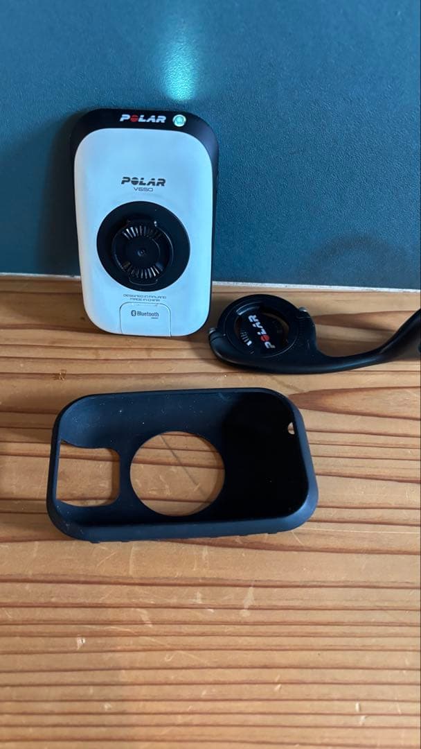 POLAR ポラール V650 純正マウントセット　日本語GPSサイコン　 美品