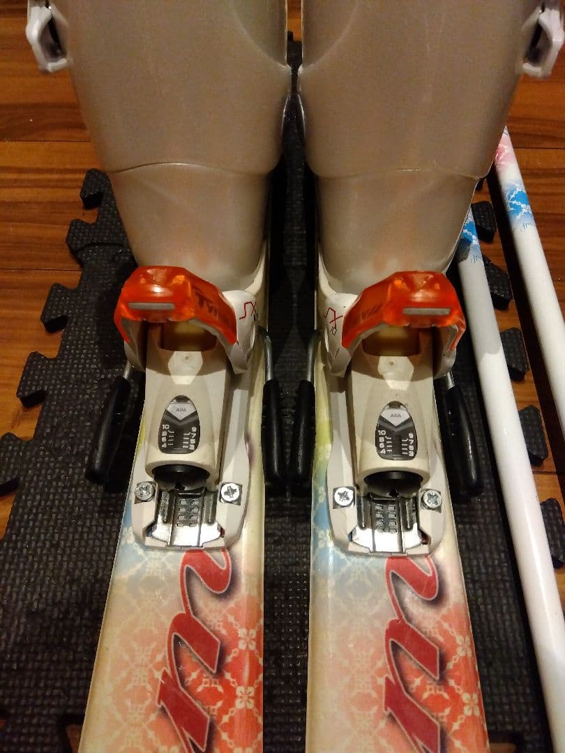 ♡綺麗♡KAZAMA 学生・レディース用 スキーセット メンテ・WAX済み✔