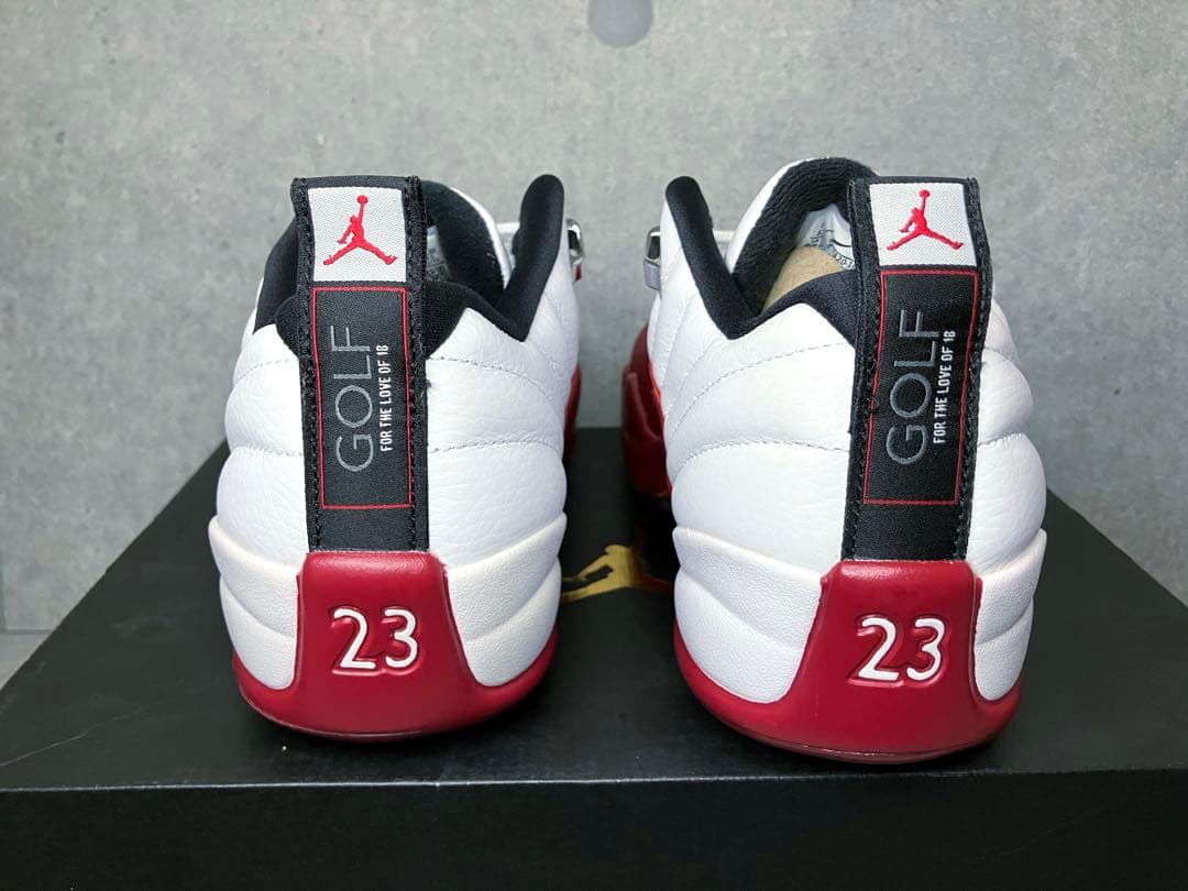 シューズ(男性用) Air Jordan 12 Low Golf \"Cherry\"