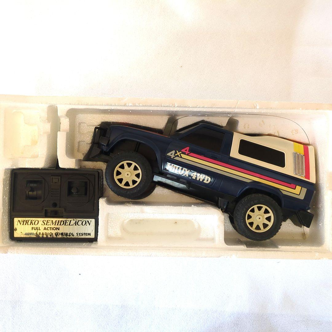 【ワンオーナー当時物】ニッコー ハイラックス 4WD ピックアップ【動作未確認】