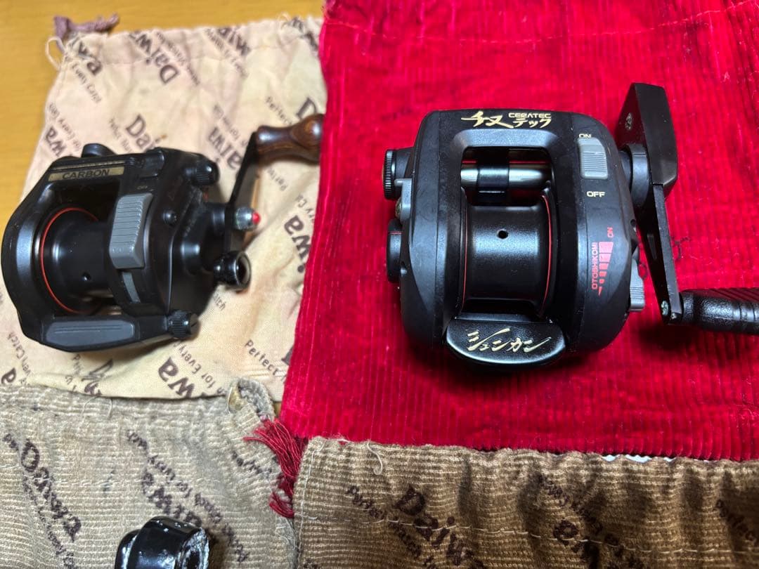 ダイワ 両軸リール & RYOBI両軸リール　4点セット