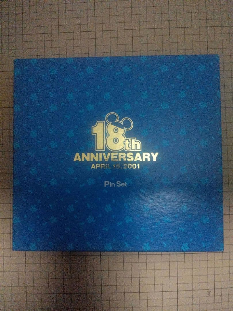 東京ディズニーランド　18周年　額装ピンセット Limited Edition