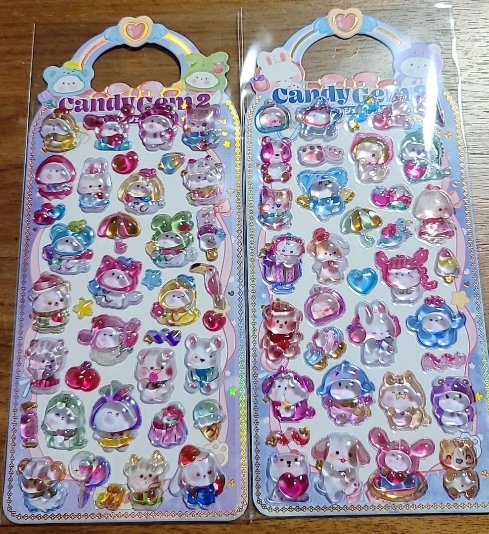 キャンディジェムシール　まとめ売り　13枚