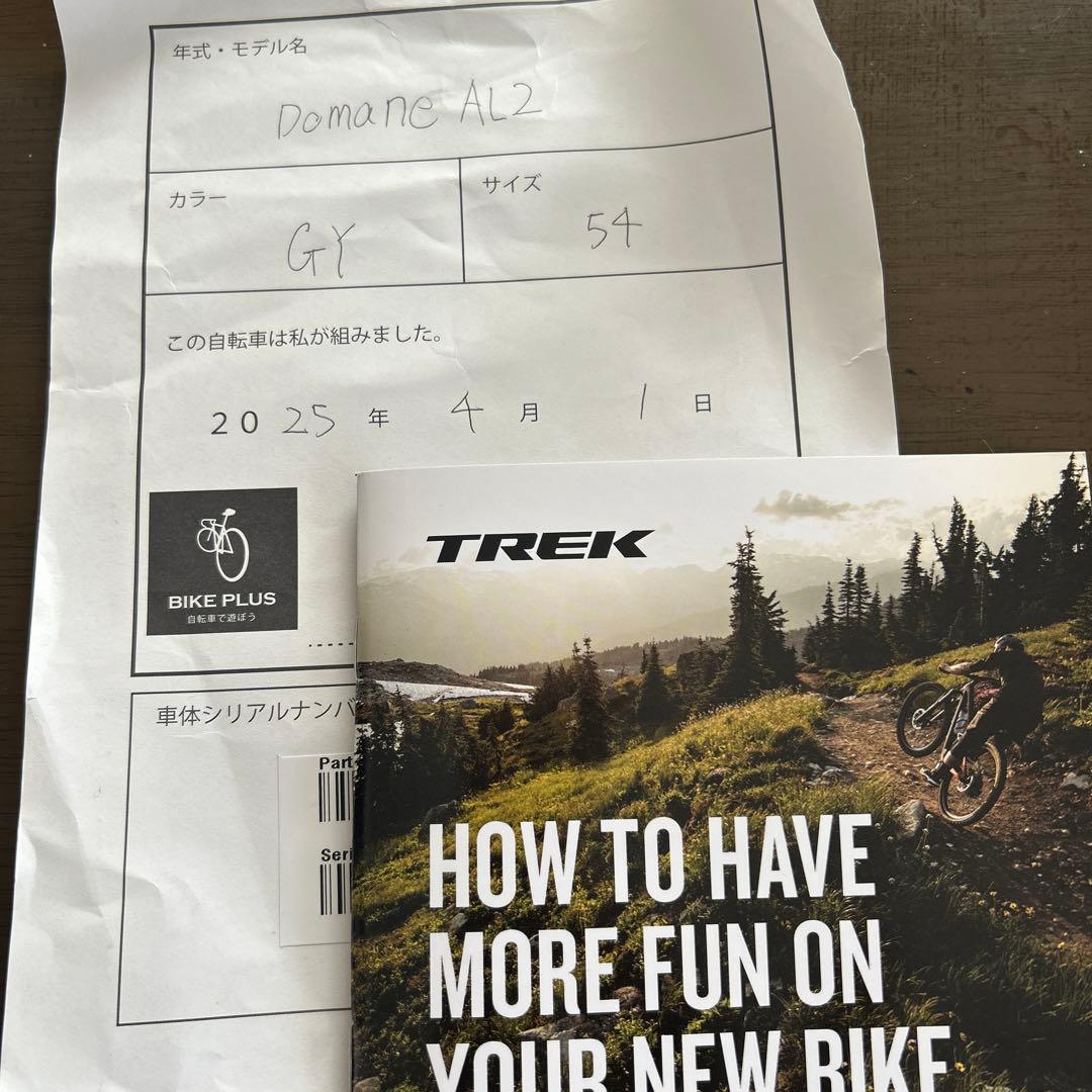 TREK 自転車　極美品　入学