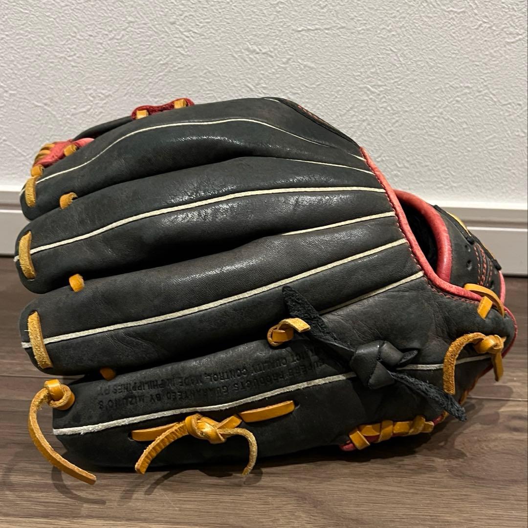 Mizuno ミズノ軟式 グローブ 亀井モデル 右投げ 型付き