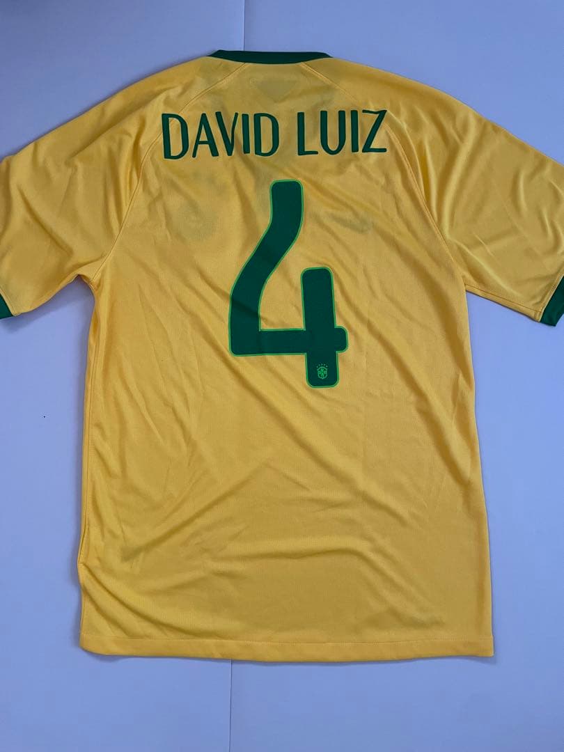 ブラジル代表 ダビドルイス S オーセンティックユニフォーム 2014モデル