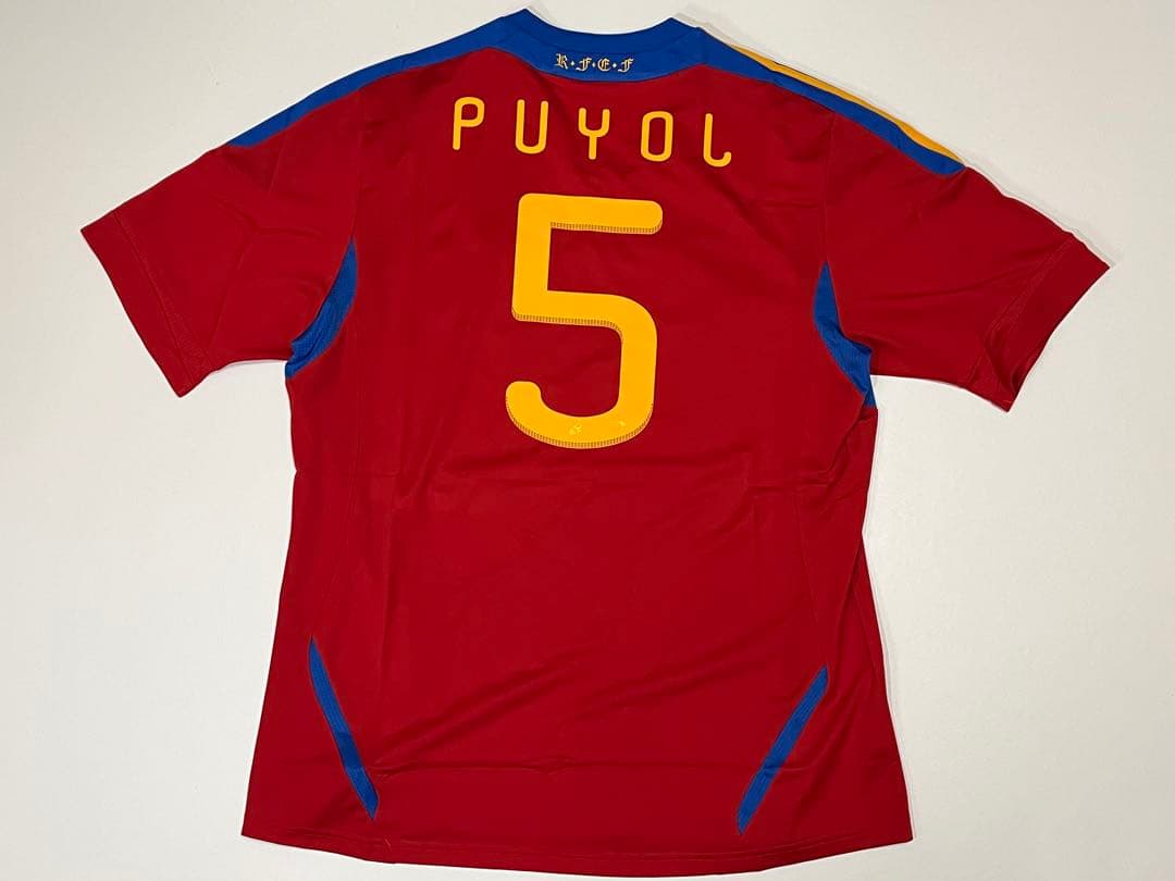 adidas 2010 W杯 スペイン代表 ユニフォーム プジョル 4XO