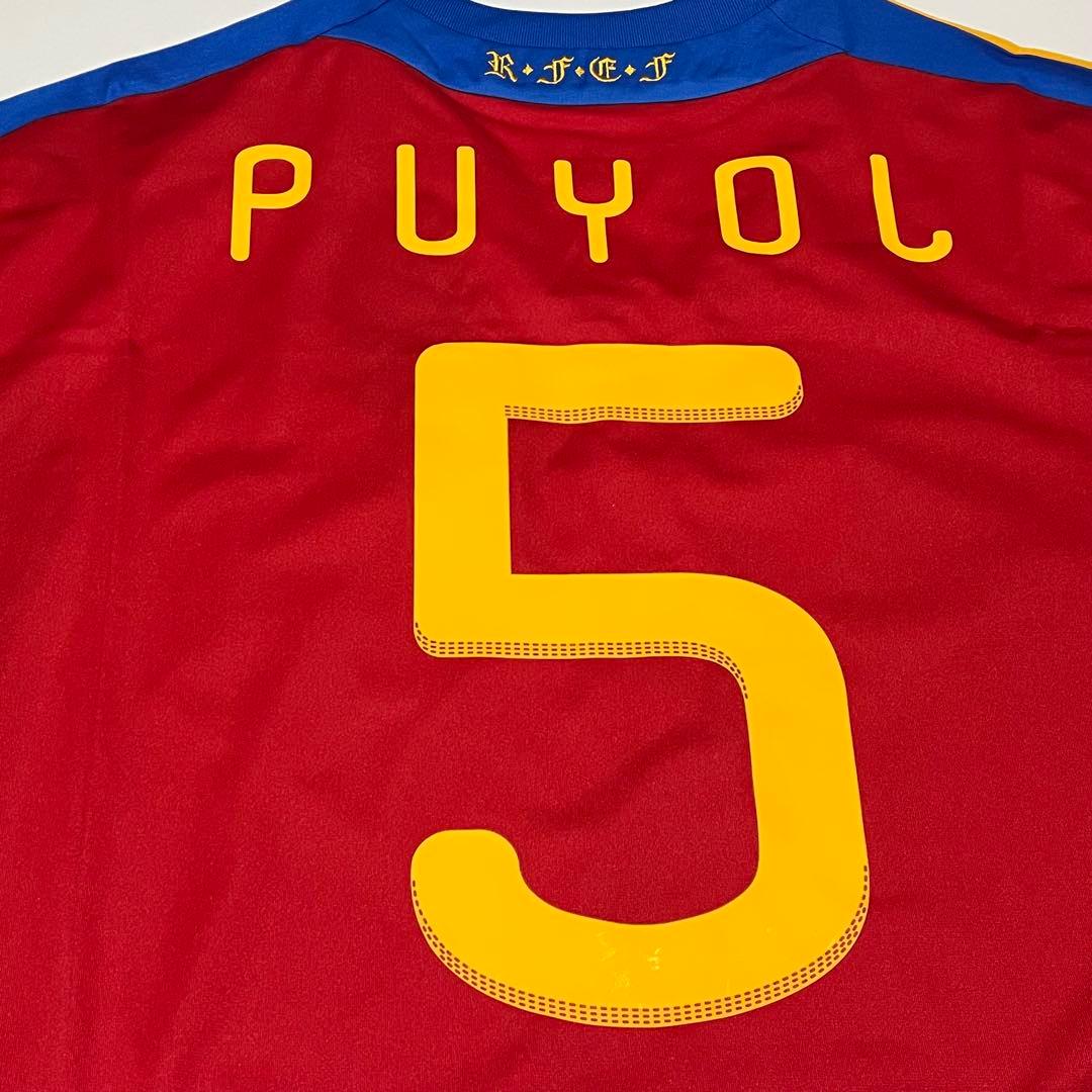 adidas 2010 W杯 スペイン代表 ユニフォーム プジョル 4XO
