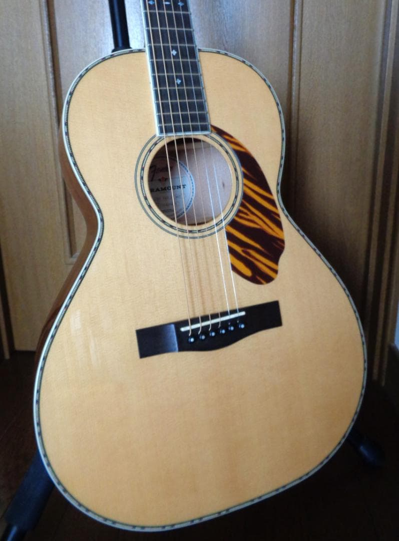 嘉彦　Fender PS-220E　オール単板　エレアコ　パーラー　超美品