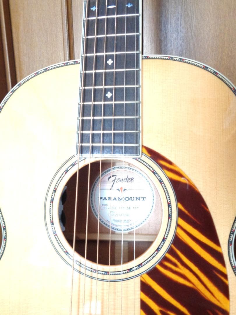 嘉彦　Fender PS-220E　オール単板　エレアコ　パーラー　超美品