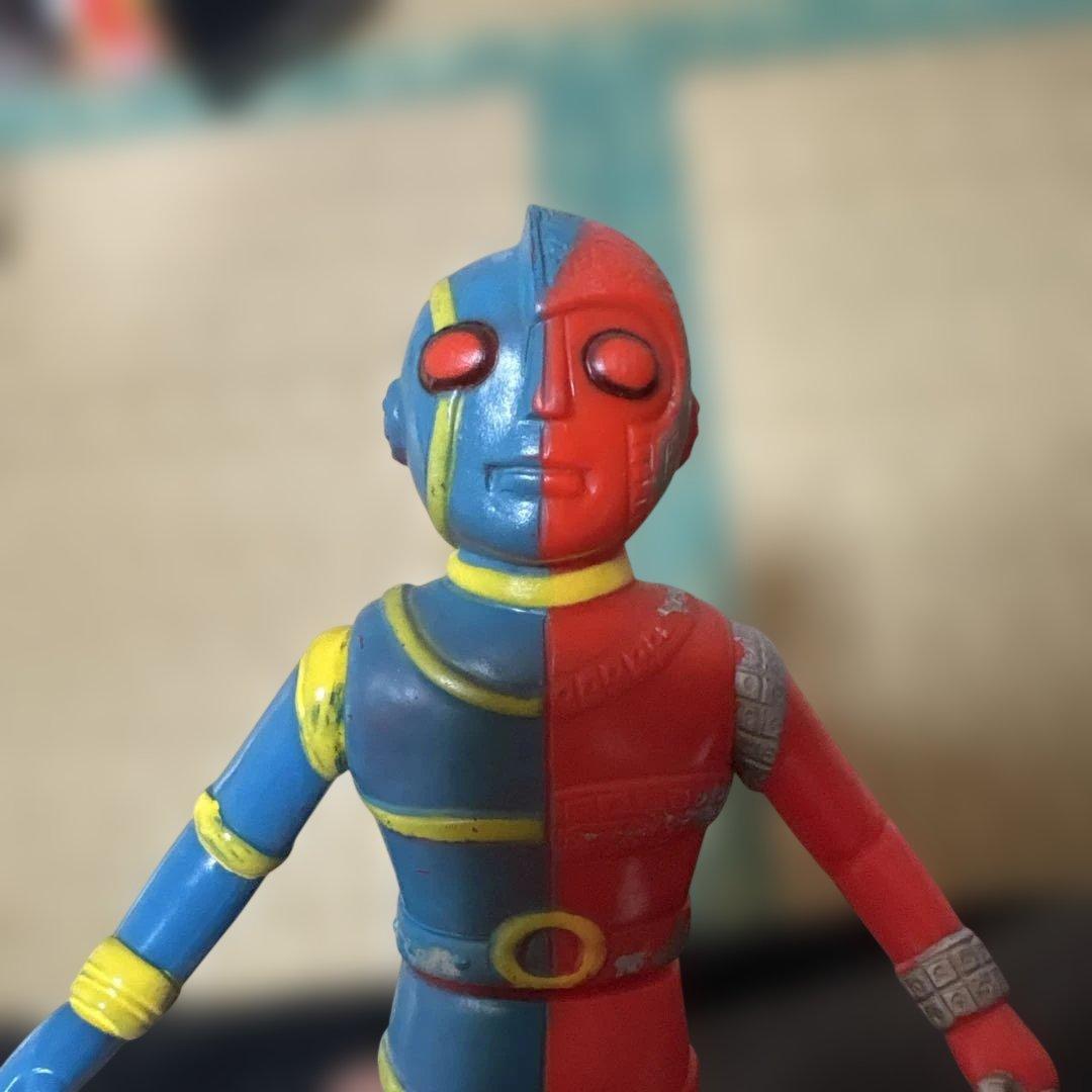 タカトク　キカイダー　ミドル　ソフビ　希少　レア　当時物
