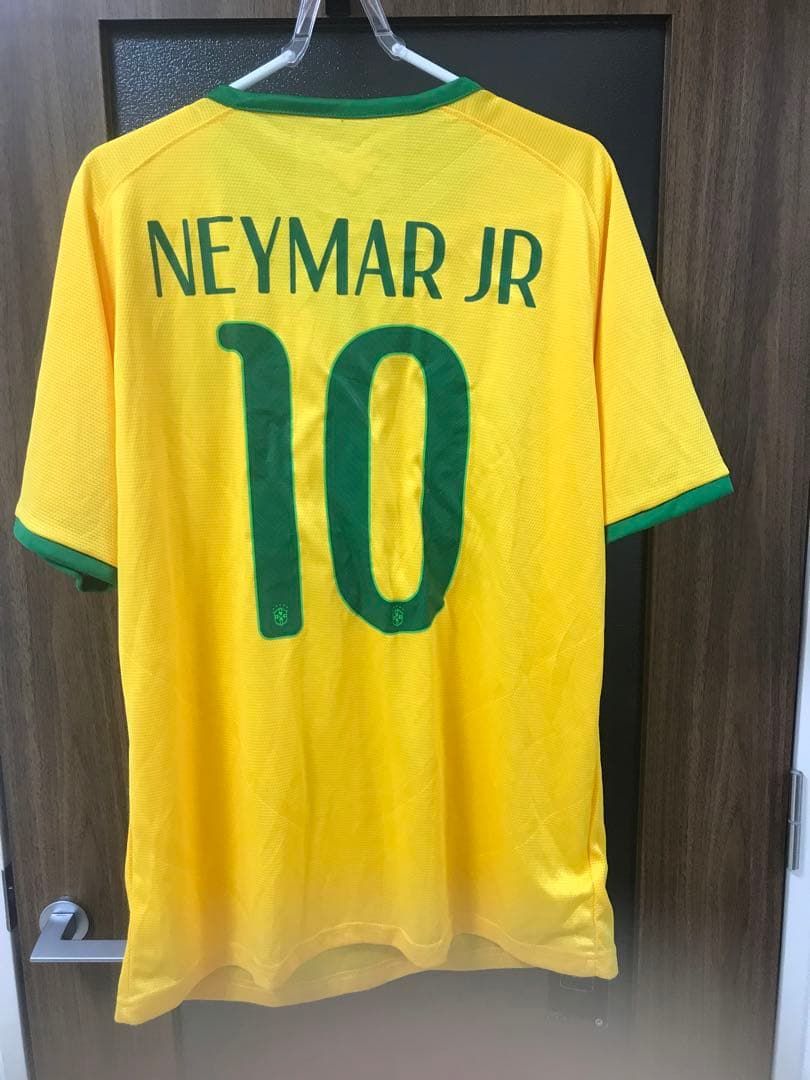 ウェア Brazil National Soccer Jersey Neymar NWT