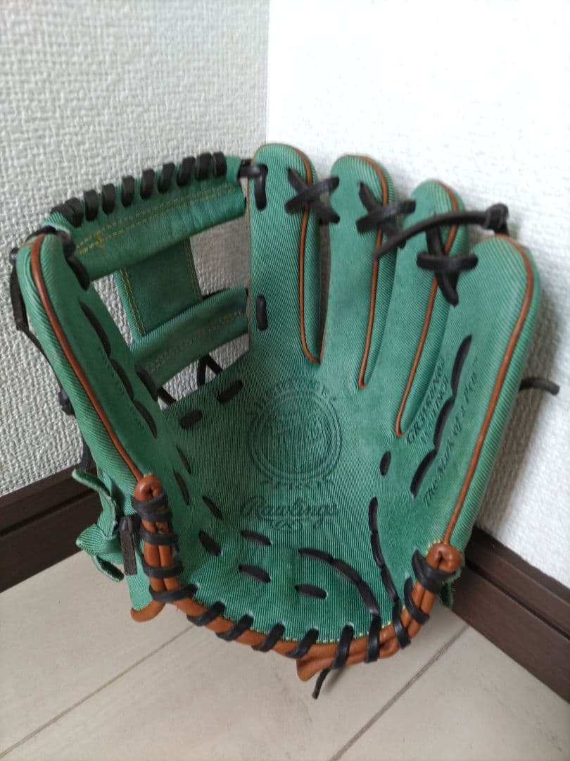 ローリングス　軟式内野グローブ　ヘリテージプロ　ジーンズデザイン　デニム調
