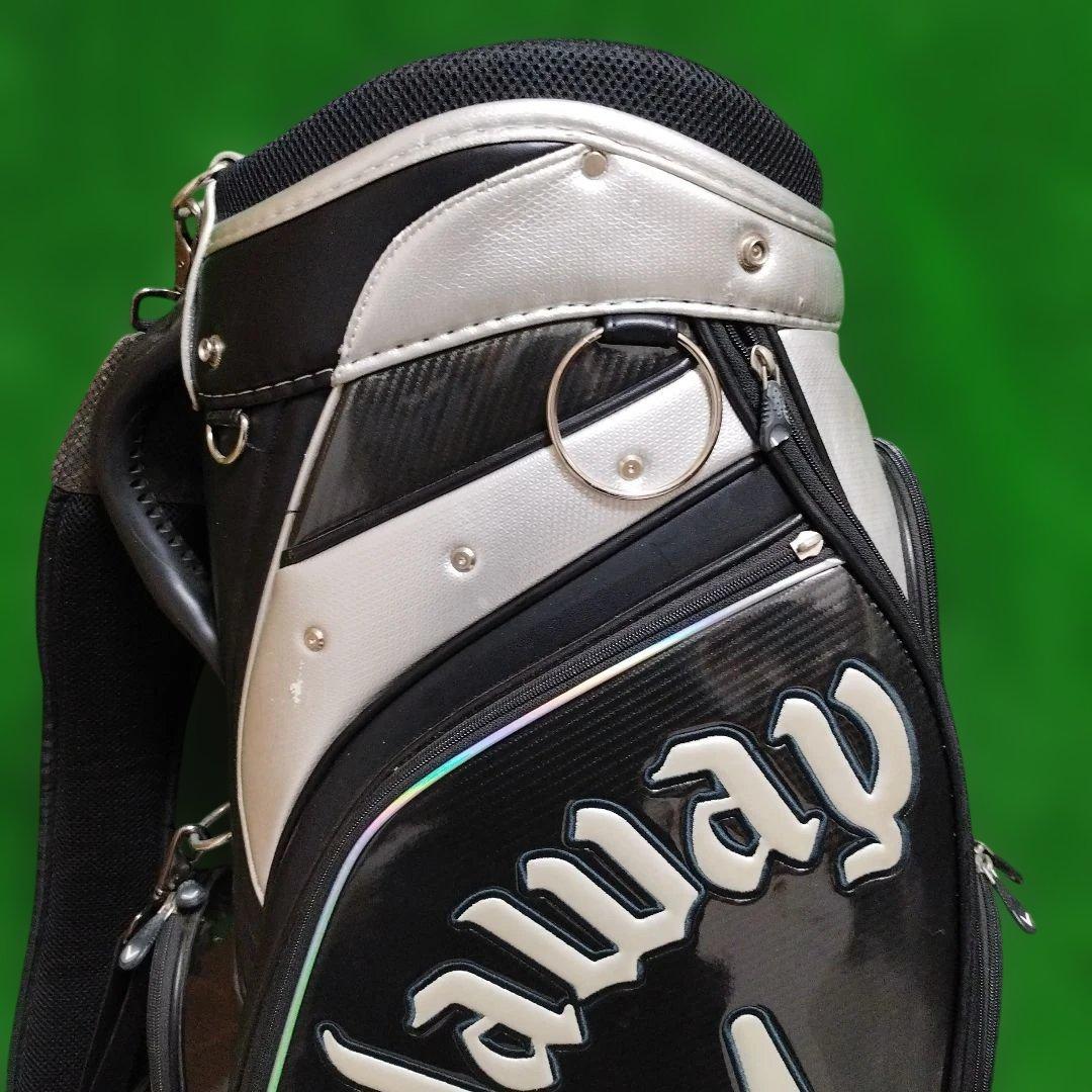 Callaway キャディバッグ ブラック・シルバー フードなし
