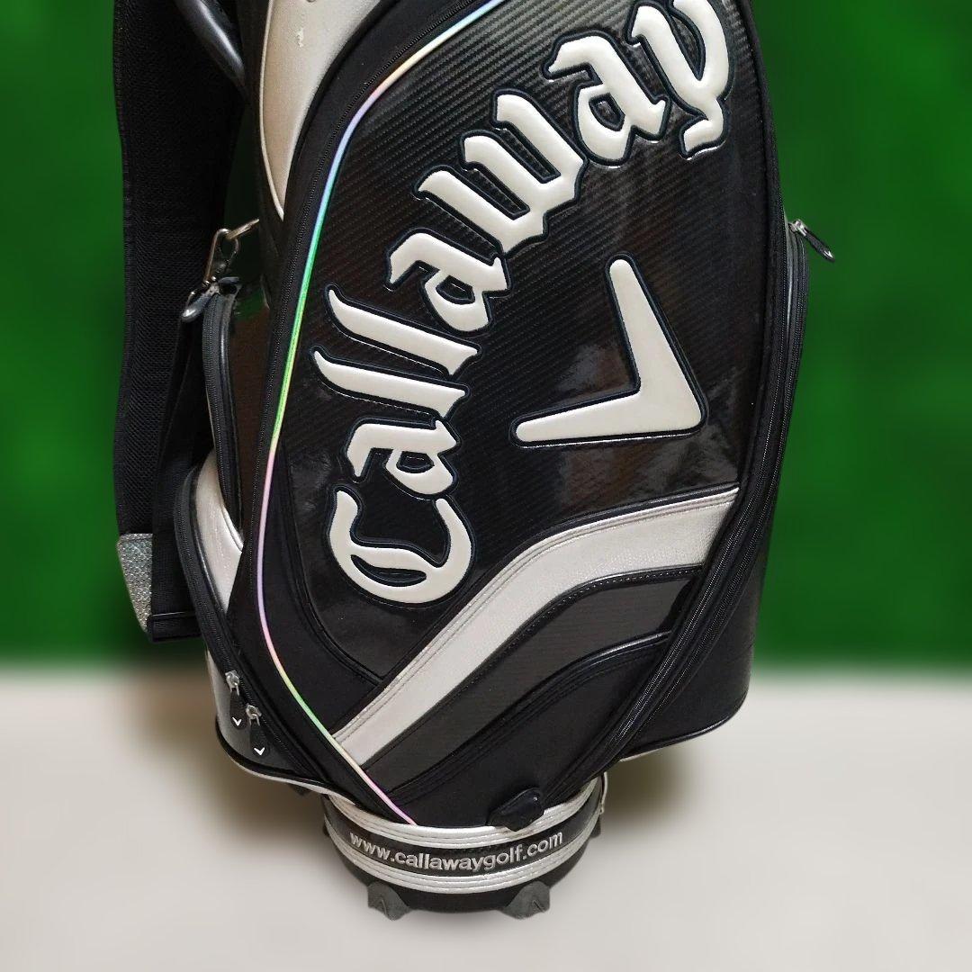 Callaway キャディバッグ ブラック・シルバー フードなし