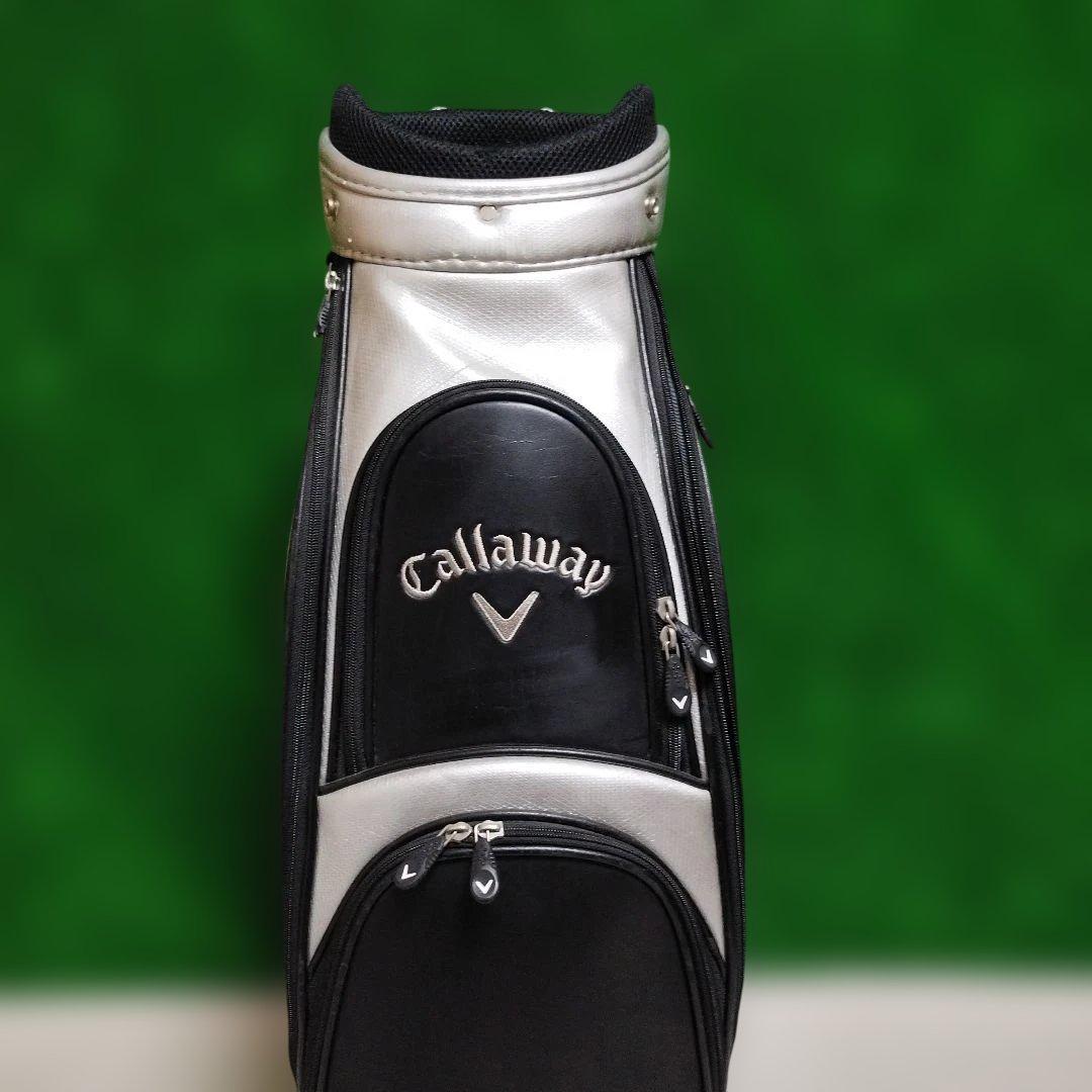 Callaway キャディバッグ ブラック・シルバー フードなし